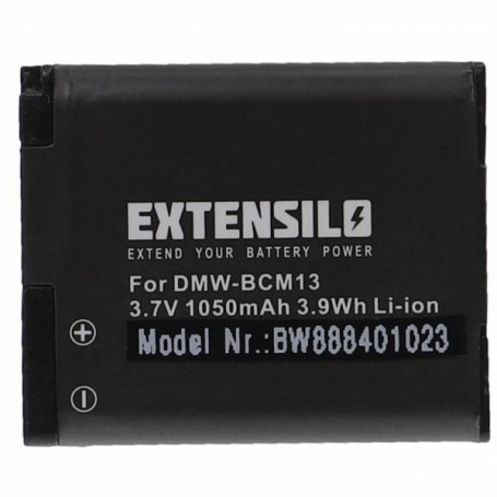 Digital Baterija za kamero za Panasonic Lumix DMC-FT5 DMC-TS5 DMC-TZ40 DMC-TZ60 DMC-ZS30 DMC-ZS40 DMC-ZS50 3.7V 1050mAh