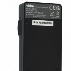 Polnilec DE-A65BB Panasonic DMW-BCG10 Lumix DMC-TZ10 DMC-TZ20 DMC-TZ30 DMC-ZS5 DMC-ZS10 DMC-ZX1