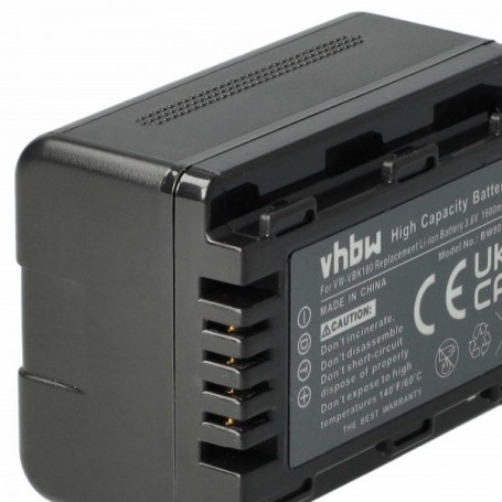 Baterija za Panasonic VW-VBK180 VBK180-K VBK180 + RESTLAUFANZEIGE