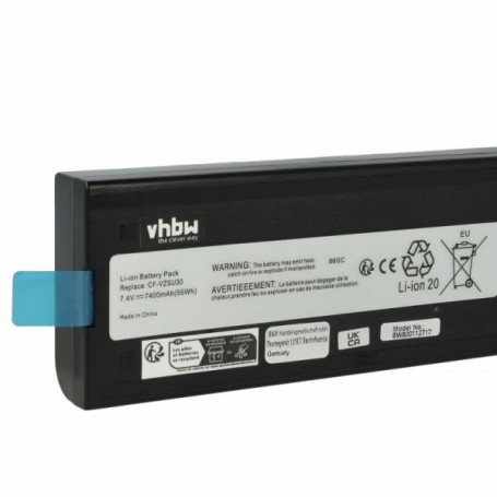 Baterija Panasonic Toughbook CF-18 / CF-VZSU30B / 7.4V / 7400mAh / Li-Ion