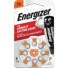 Energizer 13 baterije za slušni aparat (8 kosov)