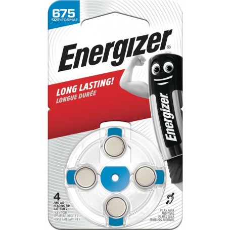 Energizer 675 baterije za slušni aparat (4 kosi)