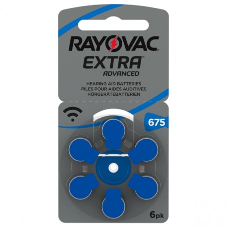 Rayovac 675AE baterije za slušni aparat Ultra Zinc Air Extra