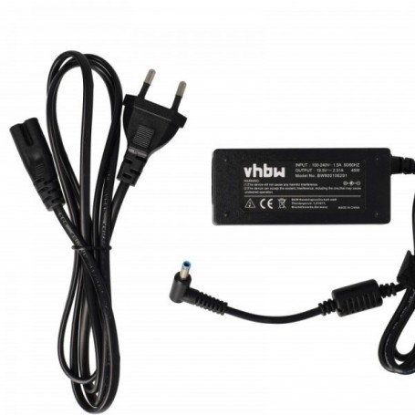 AC adapter 19.5V 2.31A 45W za HP 250 G2 G3 G4 G5 255 G2 G3 G4 G5, HP ProBook 450 G3 G4 650 G2 G3