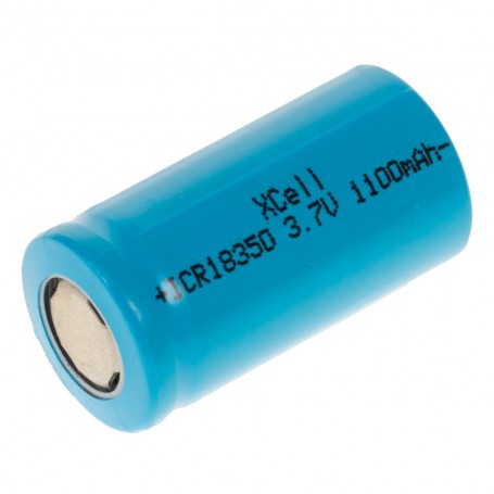 18350 3.7V 1100 mAh Xcell