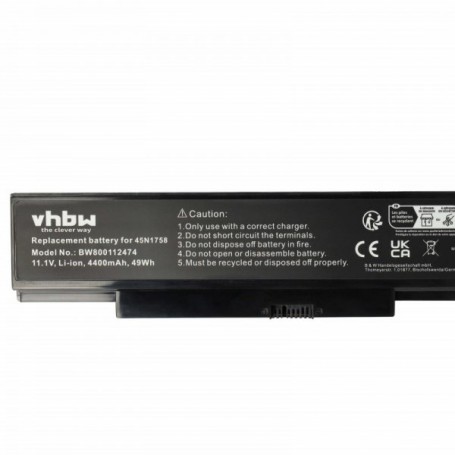 Baterija za Lenovo ThinkPad Edge E550 E550c E555 E560 E565 / 11,1V 4400mAh