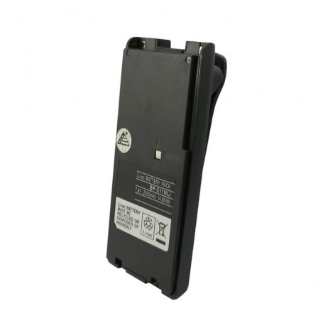 Baterija za Icom BP-211, BP-210N, BP-210, BP-209N, BP-209 - 2000 mAh 7.4 V Li-Ion + Belt Clip