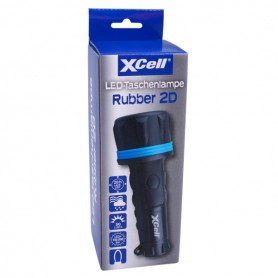 Svetilka XCell LED  Rubber 2D za 2× D bateriji / do 50 lumnov