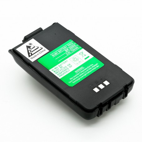 Baterija za Icom BP-200, BP-200L, BP-200H, BP-200XL, BP-200M - 750 mAh 9.6 V NiMH + Belt Clip