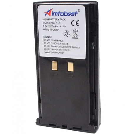 Baterija za Kenwood KNB-52N, KNB-22N, KNB-21N, KNB-17N, KNB-17A, KNB-16A - 2100 mAh 7.2 V NiMH
