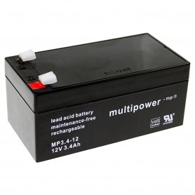 Multipower  MP3,4-12  AGM, Faston 4,8 mm
