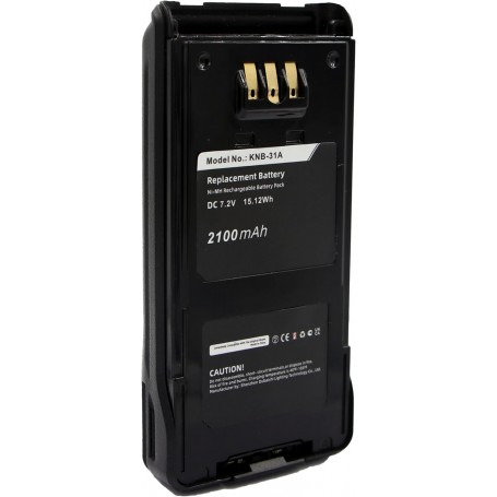 Baterija za Kenwood KNB-41NC, KNB-32N, KNB-31A, KNB-33L - 2100 mAh 7.2 V NiMH