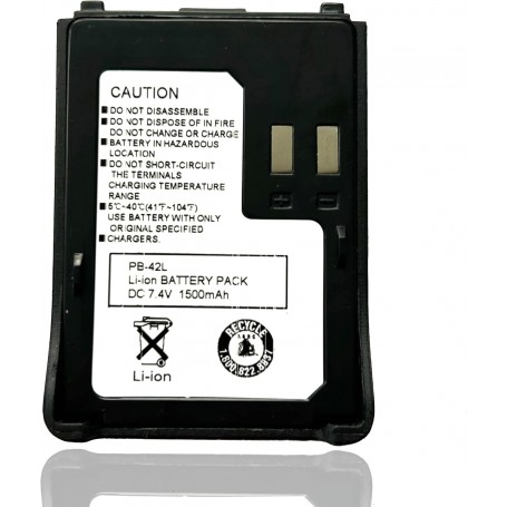 Baterija za Kenwood PB-42Li, PB-42L, PB-42 - 1500 mAh 7.4 V Li-Ion