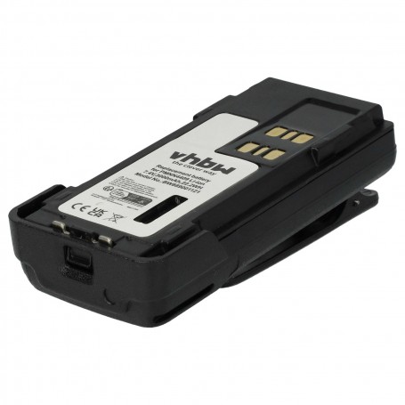 Baterija za Motorola PMNN4406, PMNN4409AR, PMNN4406BR, PMNN4409 - 3000 mAh 7.4 V Li-Ion + Belt Clip