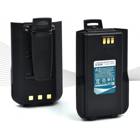Baterija za Retevis RT3 - 2000 mAh 7.4 V Li-Ion + Belt Clip