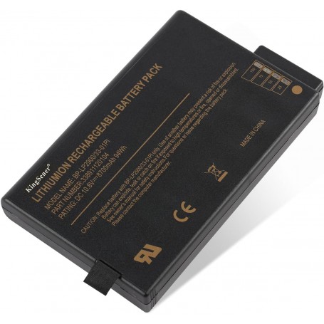 Baterija za Getac / Hasee 33-01PI, 338911120104, BP-LP2900 - 8700 mAh 10.8 V Li-Ion, black