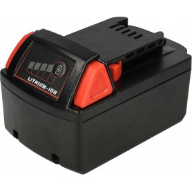 baterija za Berner BBP 18, 175187 Electric Power Tool - 5000 mAh, 18 V, Li-Ion