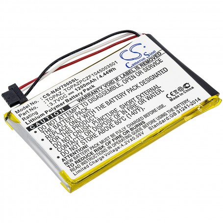 GPS Baterija Navigon 70 70/71 Plus Easy Premium