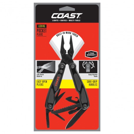 Večnamensko orodje Coast Multitool LED145