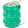 Baterija V80H 3 Pins for Model Building Solar Lamps etc. - 80 mAh 3.6 V NiMH
