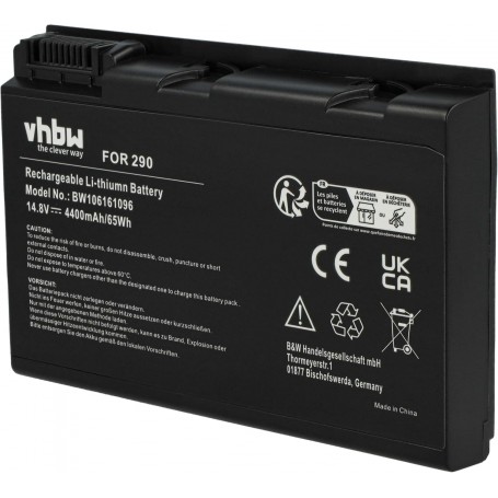 Baterija za Acer BATCL50L /BATCL51L, BATCL50L, A5525024 - 4400 mAh 14.8V Li-Ion
