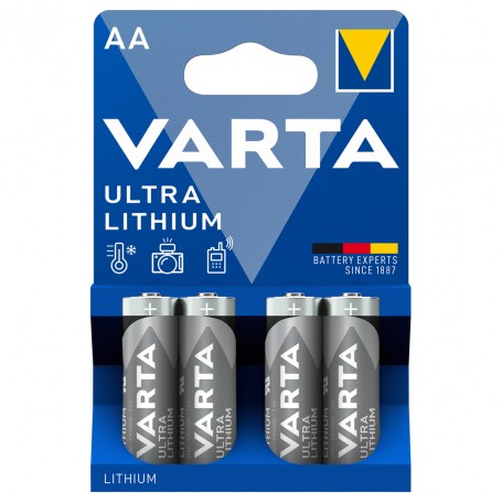 Baterija Varta AA LR06 Ultra Lithium 1.5V