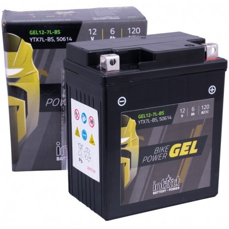 Akumulator Intact GEL YTX7L-BS 12V-6Ah