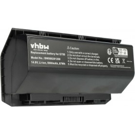 Baterija za Asus 0B110-0020000M, A42-G750 - 5900 mAh 14.8V Li-polymer