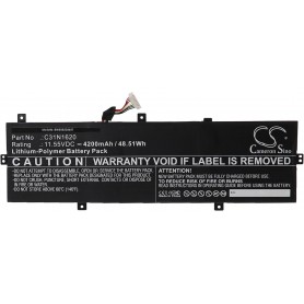Baterija za Asus 0B200-02370100, 0B200-02370200, 0B200-02370000 - 4200 mAh 11.55V Li-polymer