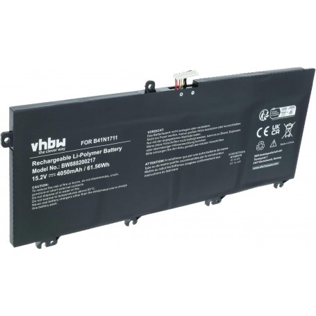 Baterija za Asus 0B200-02730100, B41N1711 - 4050 mAh 15.2V Li-polymer