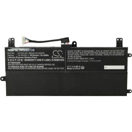 Baterija za Asus 0B200-04100000, C41N2102 - 3510 mAh 15.52V Li-polymer