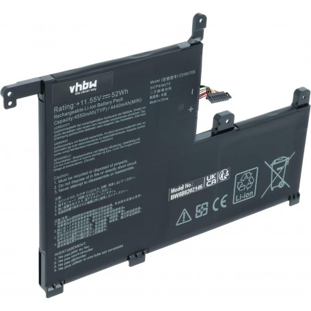 Baterija za Asus C31N1703, 0B200-02650100 - 4500 mAh 11.52V Li-polymer