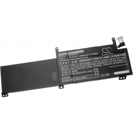 Baterija za Asus C41N1716 - 4800 mAh 15.4V Li-polymer