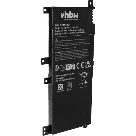 Baterija za Asus PP21AT149Q-1, C21N1409, C21N1401, 0B200-01130200 - 4860 mAh 7.6V Li-polymer