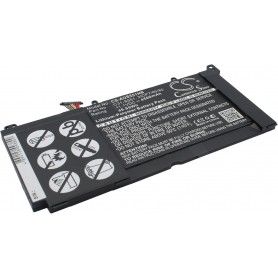 Baterija za Asus S551LB-CJ046H, C31-S551, 3ICP7/65/80 - 4500 mAh 11.1V Li-polymer