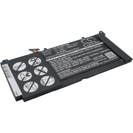 Baterija za Asus S551LB-CJ046H, C31-S551, 3ICP7/65/80 - 4500 mAh 11.1V Li-polymer