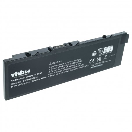Baterija za Dell 0FNY7, 1G9VM, 451-BBSB, 451-BBSE, 451-BBSF - 7900 mAh 11.1V Li-Ion