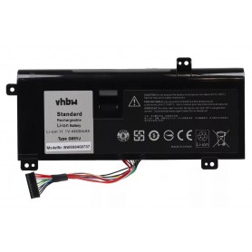 Baterija za Dell 0G05YJ, 08X70T, G05YJ, 8X70T, Y3PN0, GO5YJ - 4400 mAh 11.1V Li-Ion