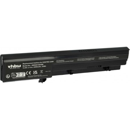Baterija za Dell 0GRNX5, 0NF52T, 07W5X0, 07W5X09C, 093G7X - 2200 mAh 14.8 V Li-Ion