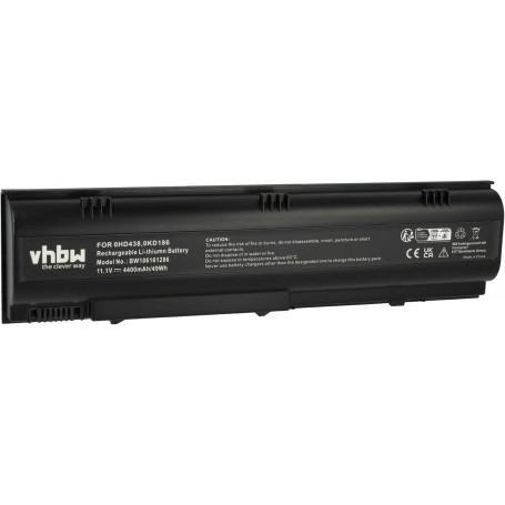 Baterija za Dell 0TD612, 0TD429, 0WD416, 0WD414, 0HD438, 0KD186 - 4400 mAh 11.1V Li-Ion