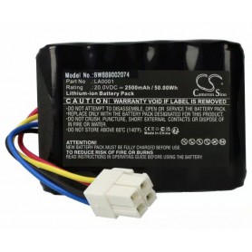 Baterija za Landxcape LA0002, LA0001 - 2500 mAh 20V Li-Ion