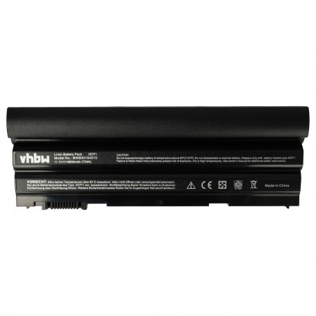 Baterija za Dell 2P2MJ, 04NW9, 0DTG0V, 05G67C, 312-1163 - 6600 mAh 11.1V Li-Ion