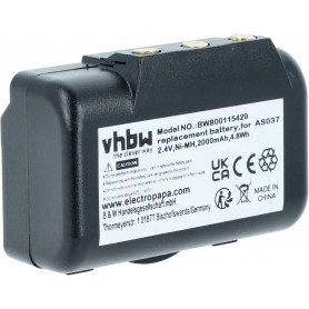 Baterija za IMET WBH04.965, AS037 Remote Control - 2000 mAh 2.4V NiMH