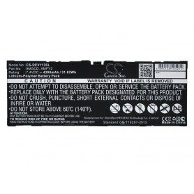 Baterija za Dell 312-1453, 0xmfy3, 0T8NH4, T8NH4, 9MGCD, VYP88 - 4300 mAh 7.4V Li-polymer