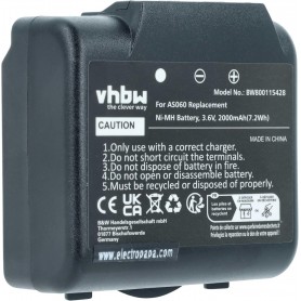 Baterija za IMET AS060, AS083 Remote Control - 2000 mAh 3.6 V NiMH