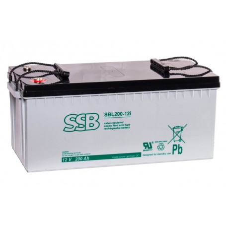12V 200Ah AGM Akumulator SBL200-12i