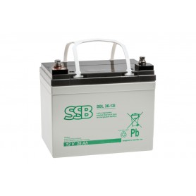 12V 36Ah AGM Akumulator SBL36-12i