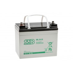 12V 36Ah AGM Akumulator SBL36-12i