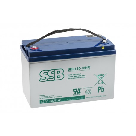 12V 100Ah AGM Akumulator SBL125-12HR