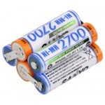 Panasonic 6V / 2700 mAh - F2+3